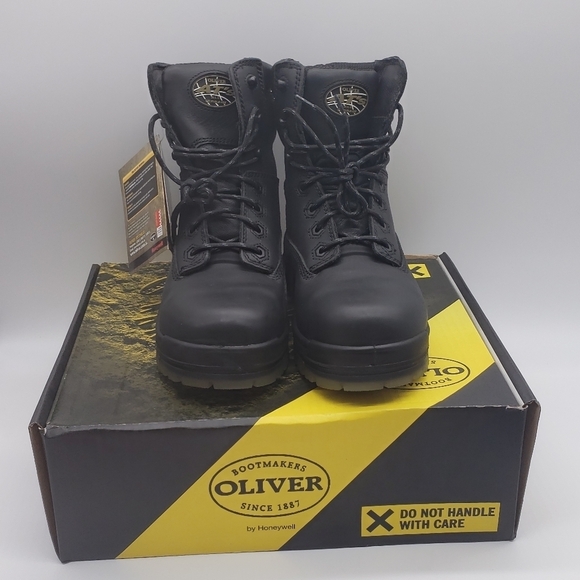 685- Oliver by Honeywell Leather Men's Composite Toe Work Boot NWT - Picture 10 of 12